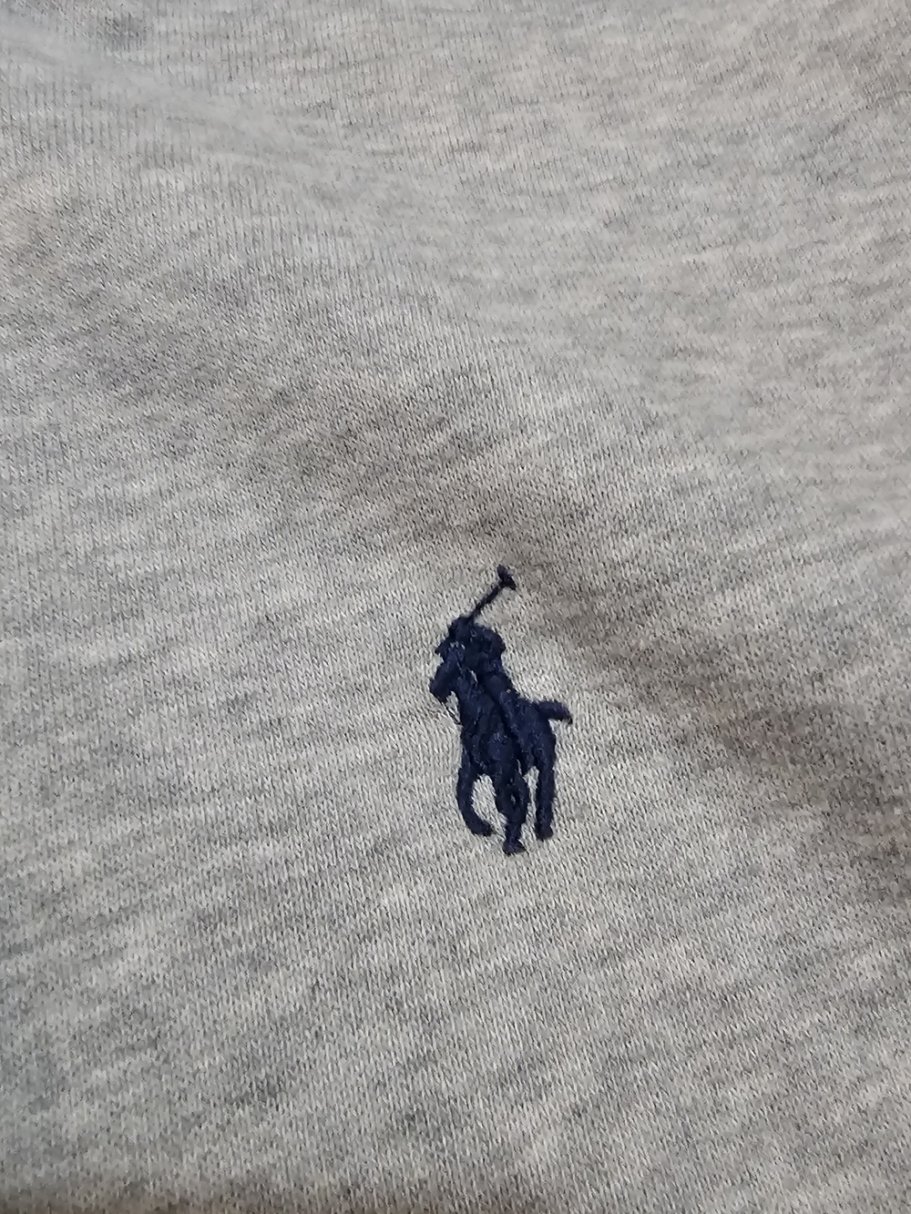 Polo by Ralph Lauren Heather Gray Hoodie with Embroidered Pony - Picture 5 of 6
